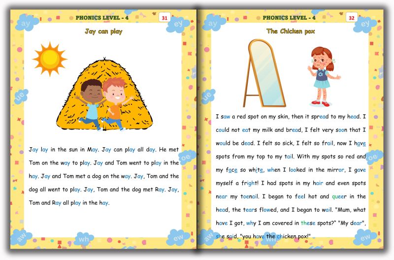 Phonics Level 4 Book