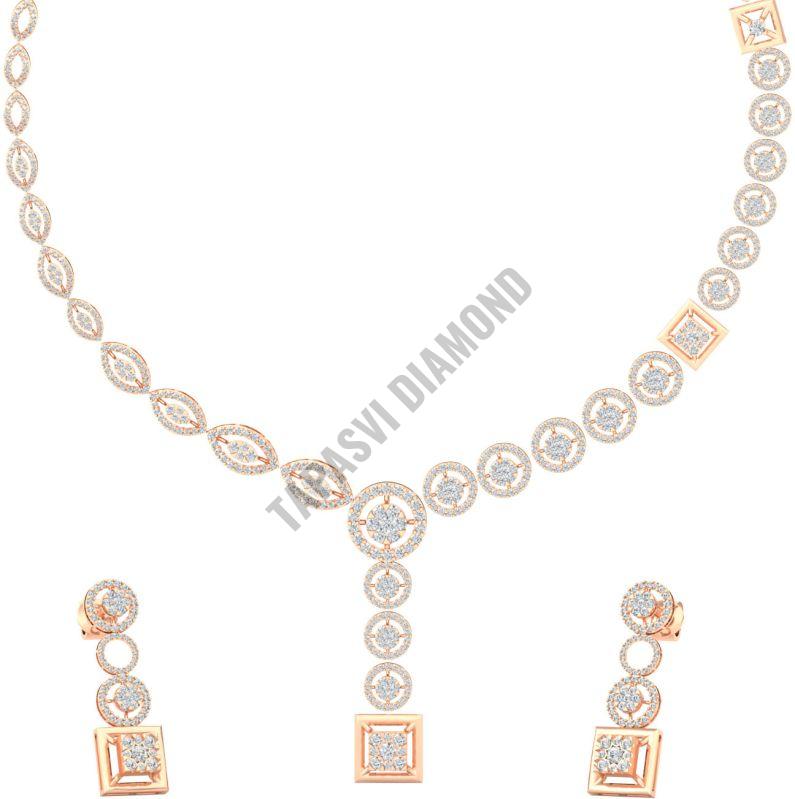 Designer Diamond Necklace Set