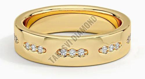 Mens Diamond Wedding Band