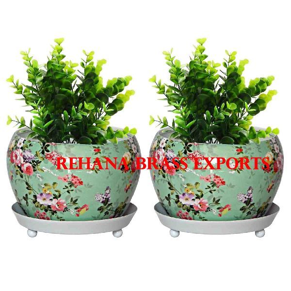 Table Top Garden Decor Iron Wrought Planter