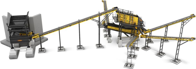 Stationery Screening Washing Plant- SWP15