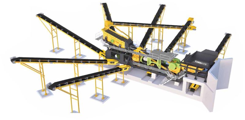 X Series Stationary Crushing & Screening Plant