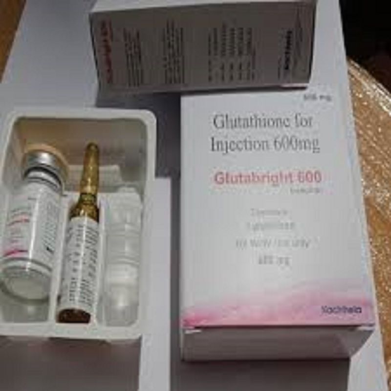 Glutabright Glutathione 600mg Injection