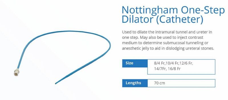 Nottingham One-Step Dilator Catheter