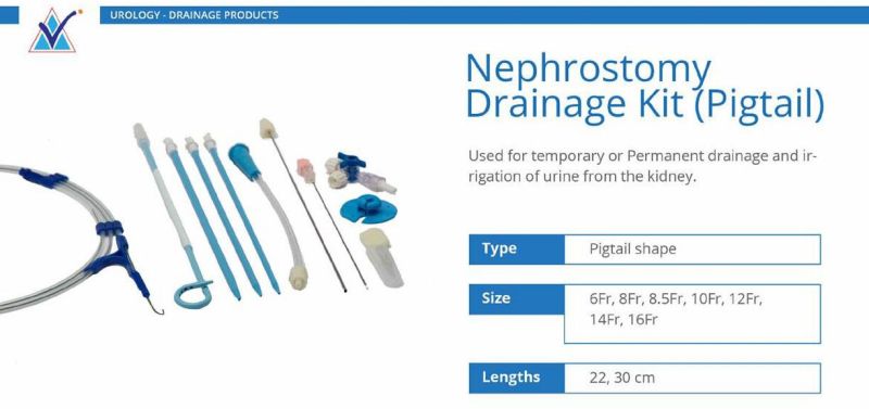 Pigtail Nephrostomy Set