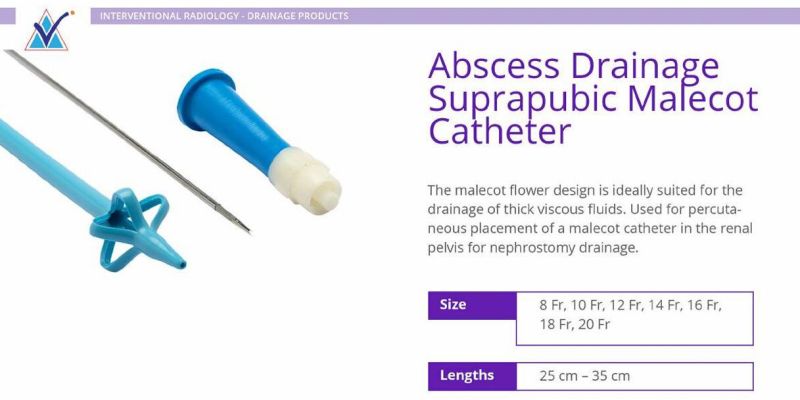 Radiology Suprapubic Malecot Catheter