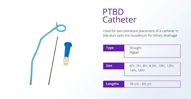 Radiology Internal External Biliary Drainage Catheter