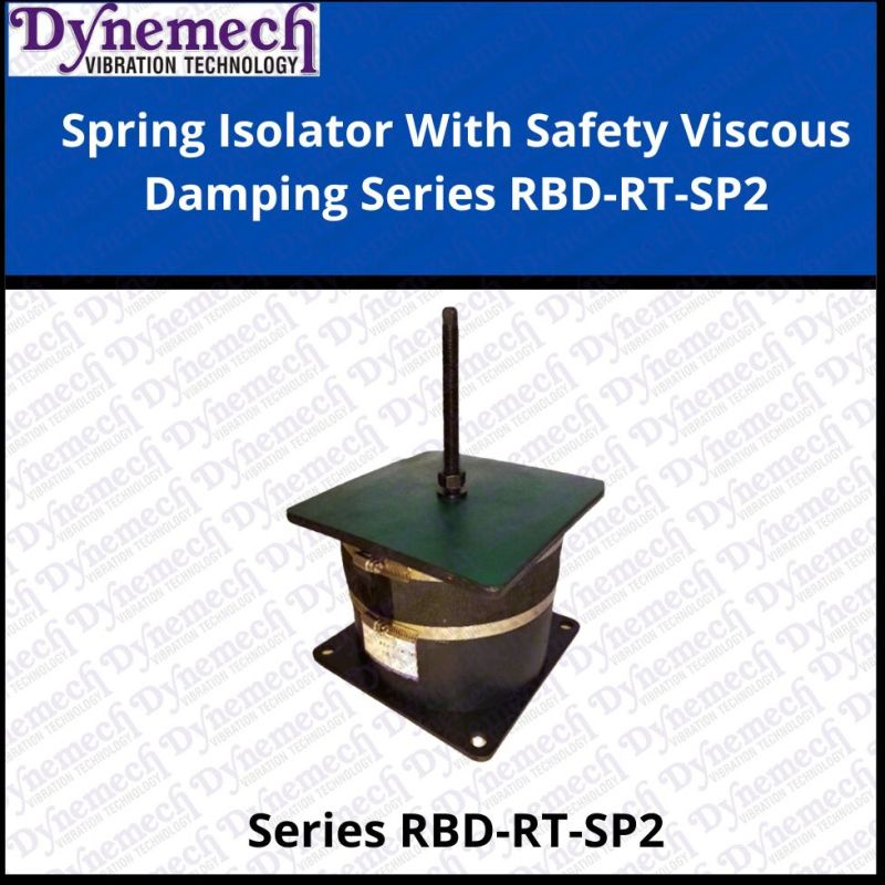 Spring Isolator With Safety Viscous Damping Series RBD-RT-SP2