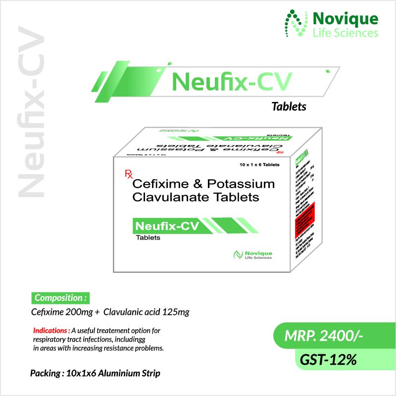 Cefixime 200 Mg +  Clavulanic Acid 125Mg