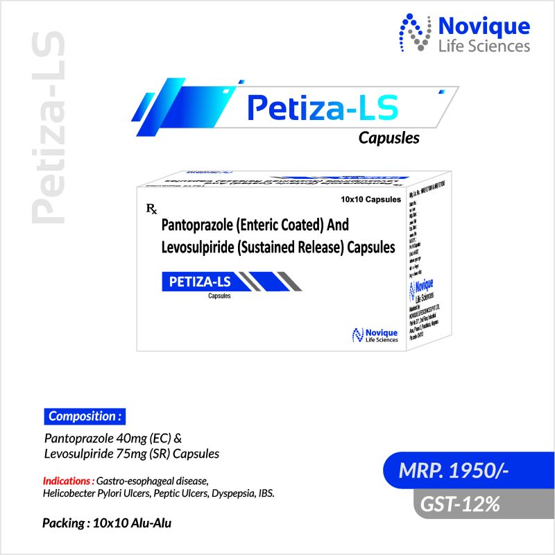 Pantoprazole 40 Mg Levosulpiride75 Mg Capsules