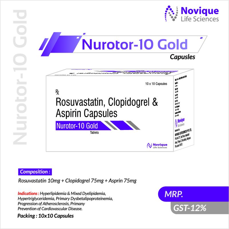 Rosuvastatin Clopidogrel Aspirin Tablets