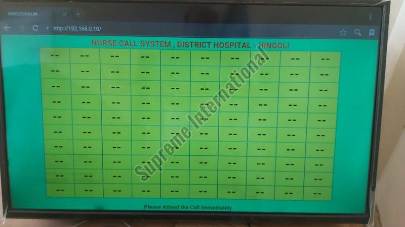 IP Based Token System Display With Master Slave Option