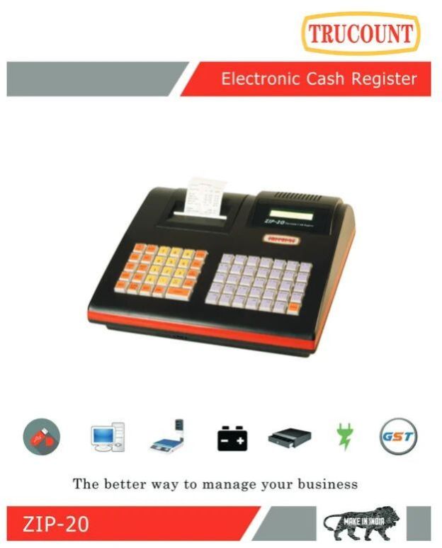 Trucount Zip 20 Electronic Cash Register