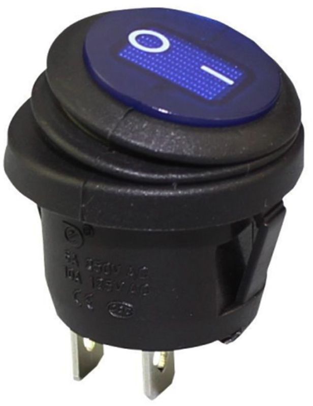 Round Rocker Switch