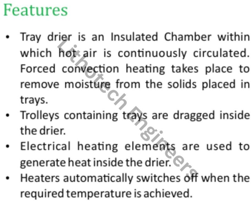 Tray Dryer