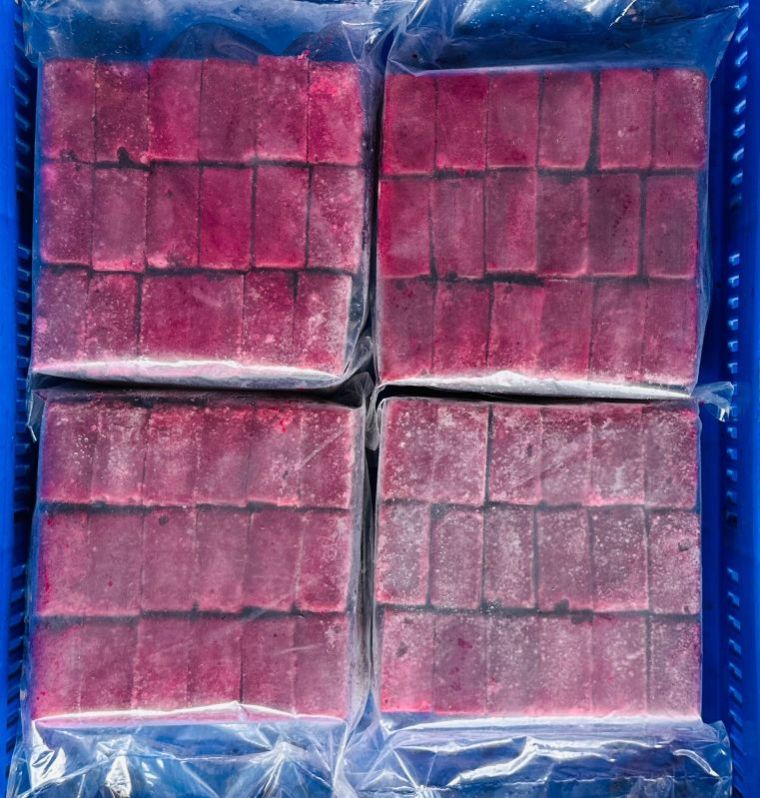 Frozen Red Dragon Fruit Slices