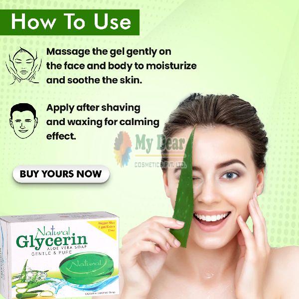 Natural Glycerine Aloe Vera Soap