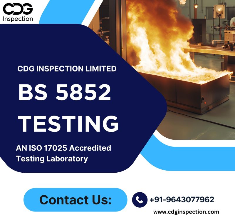 Bs 5852 Testing (Fire Testing Of Upholstered Furniture)