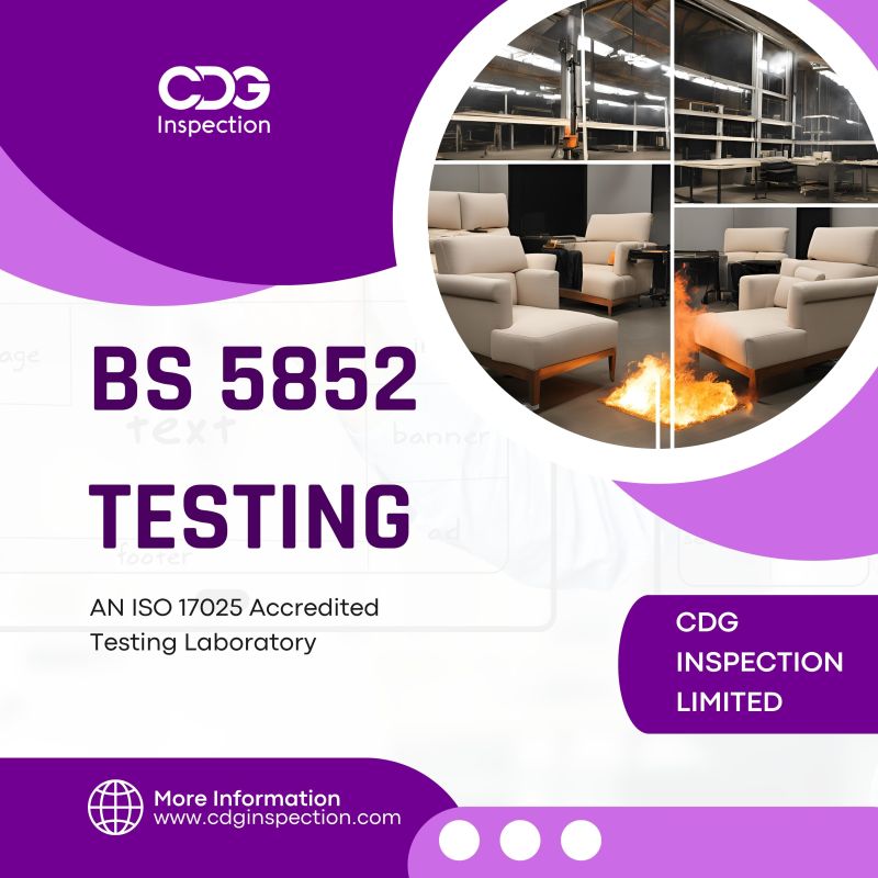 Bs 5852 Testing (Fire Testing Of Upholstered Furniture)