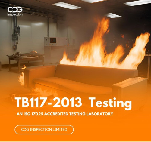 TB117-2013 Testing (upholstered Furniture Flammability Test)