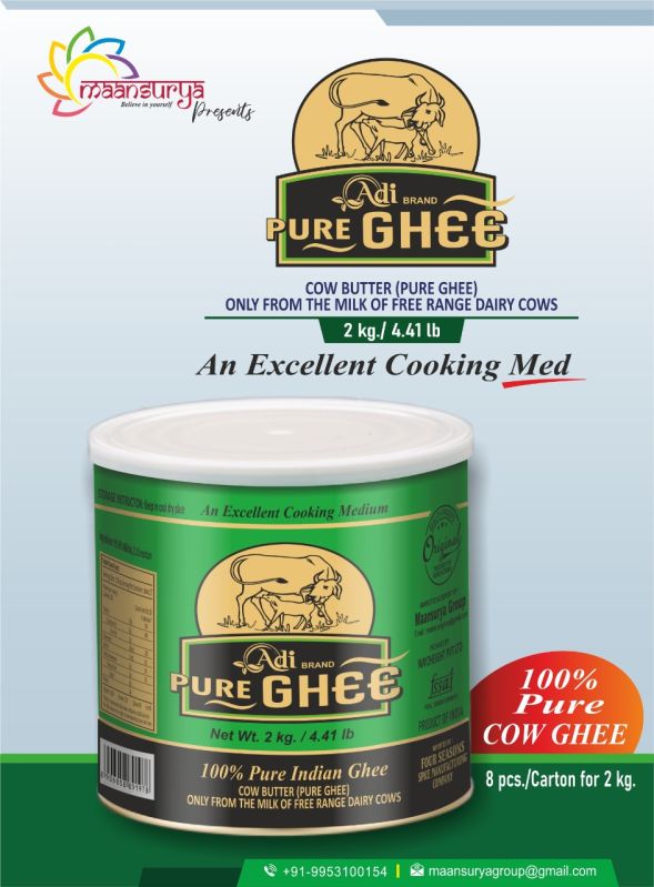 Adi Brand Pure Cow Ghee