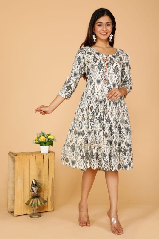 Printed Cotton Kurti