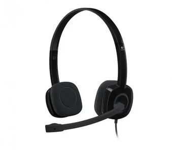 Logitech H151 Wired Stereo Gaming Headphone ( Black )