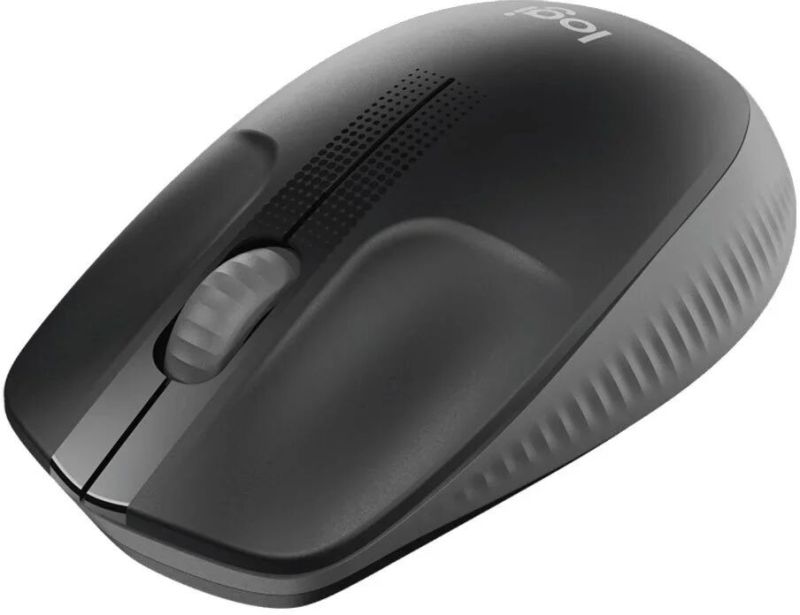 Logitech M191 Wireless Ambidextrous Gaming Mouse (Black)