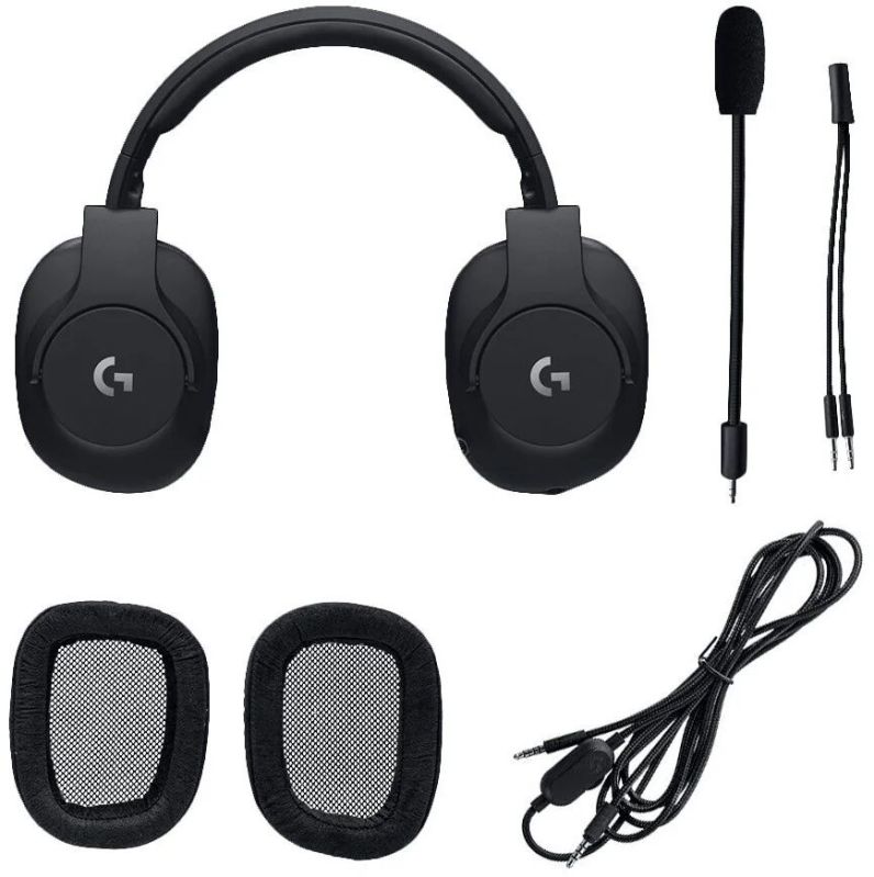 Logitech G Pro Wired Gaming Headphone With Mic ( Black )