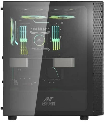 Ant Esports 250 Air Argb ATX Mid Tower Cabinet (Black)