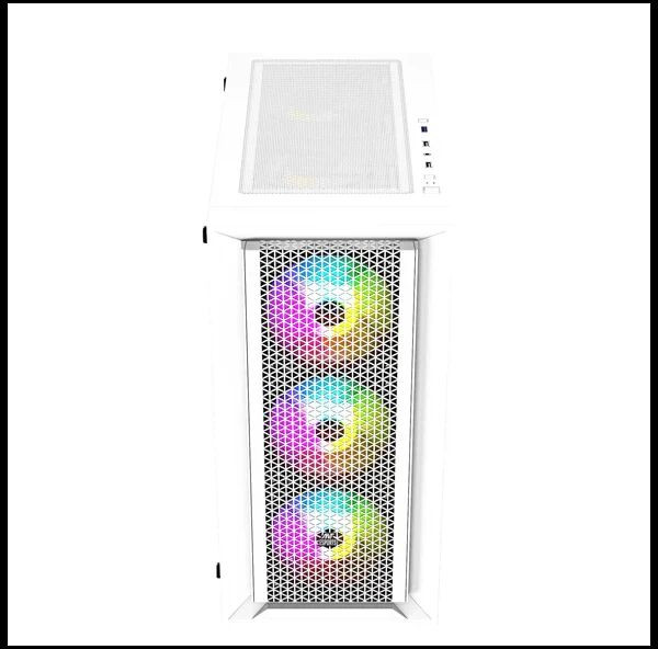 Ant Esports SX7 Argb ATX Mid Tower Cabinet (White)