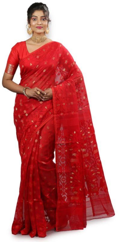 Dhakai Jamdani Saree