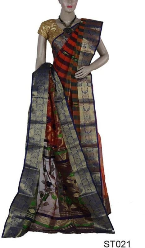 Elegant Bengali Tant Silk Saree's