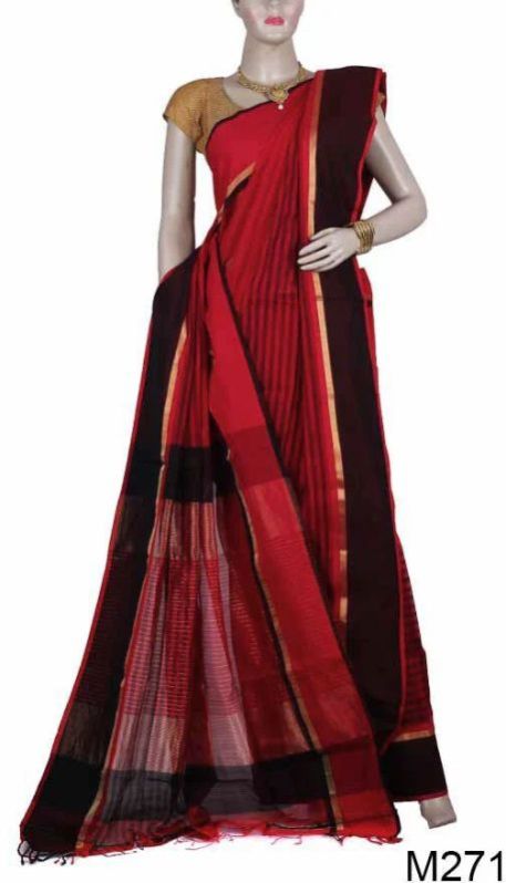Exclusive Handloom Maheshwari Saree