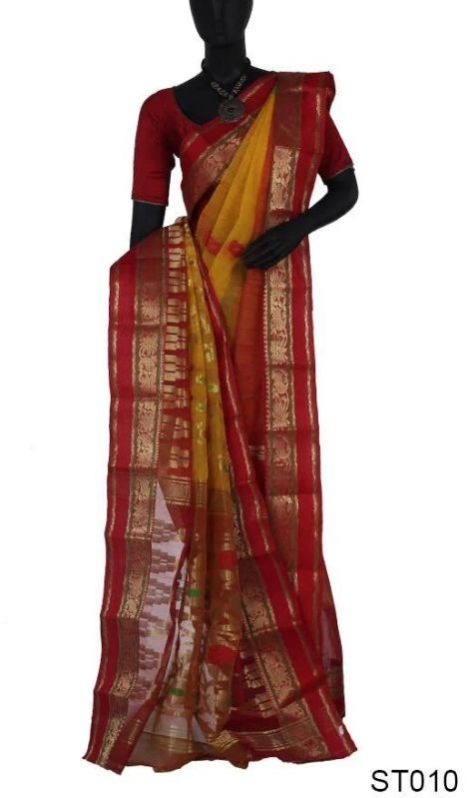 Festival Handloom Bengali Baluchari Saree