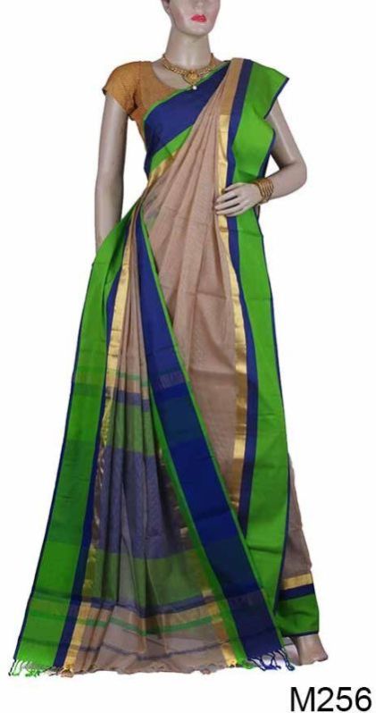 Handloom Sico Maheshwari Saree