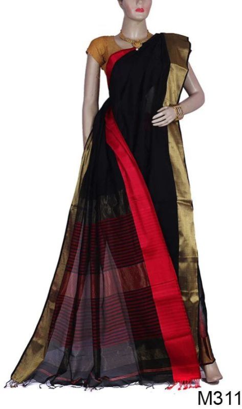 Partywear Maheshwari Silk-cotton Saree