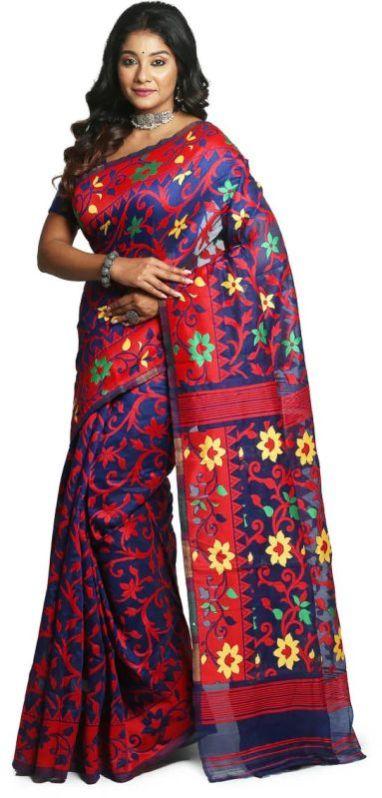 Soft Trendy Dhakai Jamdani Sarees
