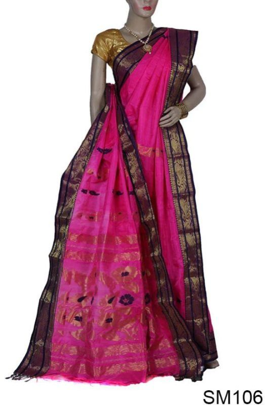 Stylist Handloom Silk Matka Saree