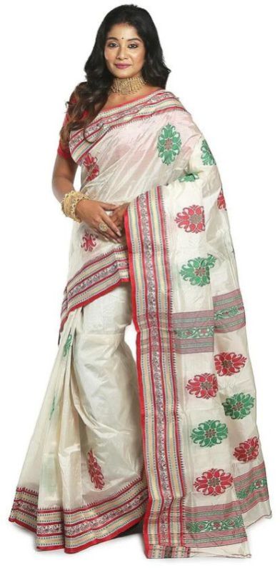 Traditional Handloom Silk Bengali Saree's