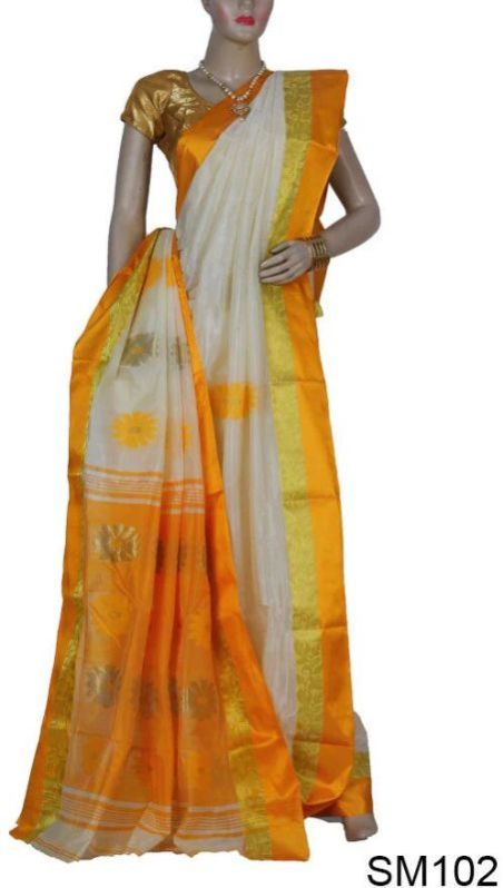 Traditional Handloom Tant Saree