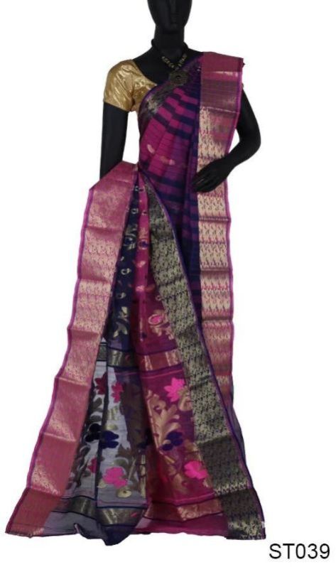 Trendy Bengali Women's Tant Saree