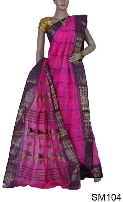 Trendy Silk Matka Handloom Sari