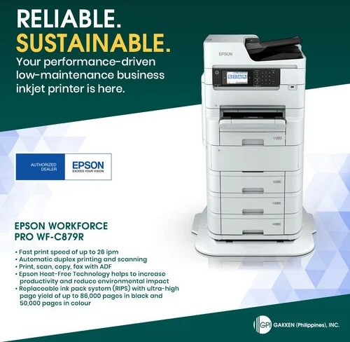 Epson Workforce Pro Wf C878r Printer