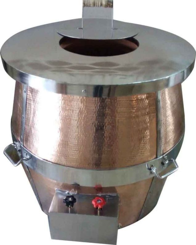 Copper Hammered Tandoor