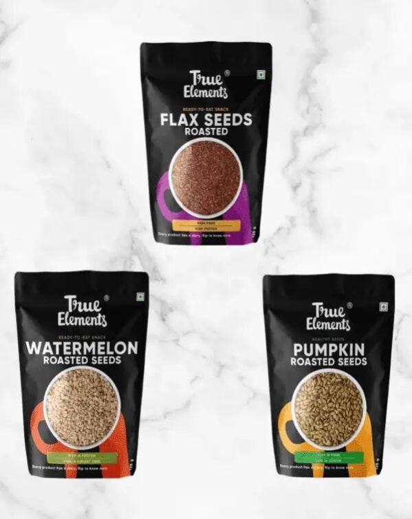 True Elements Roasted Seeds Combo