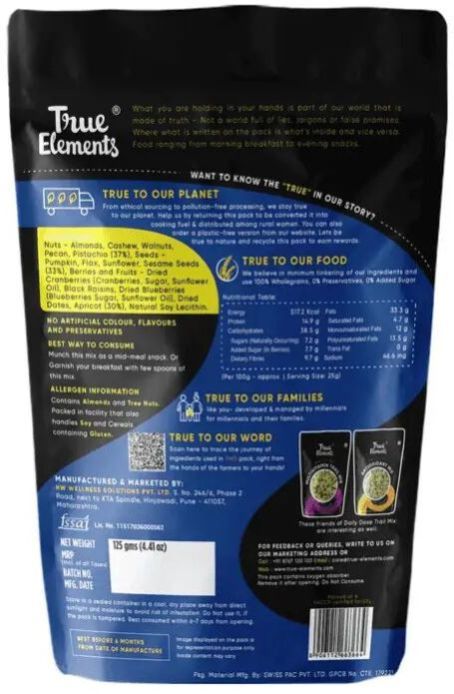 True Elements Daily Dose Trail Mix