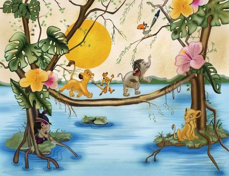 Animal Friends Wallpaper