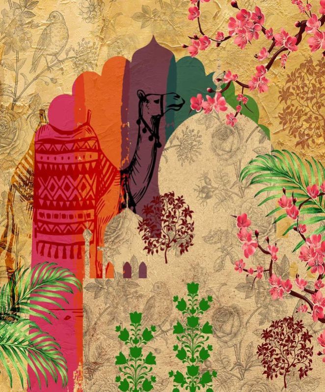 Bohemian Beautiful-Mess Wallpaper