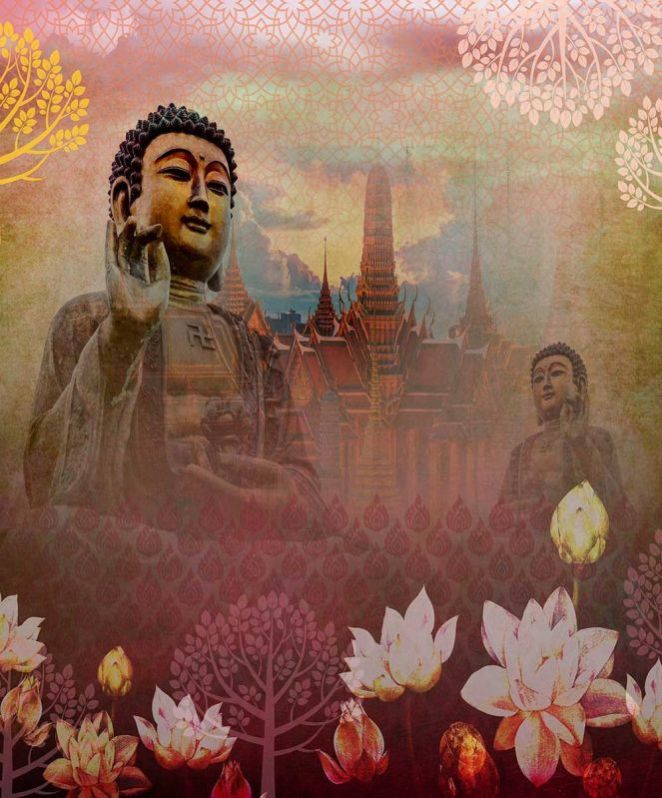 Bohemian Life-and-Peace Wallpaper